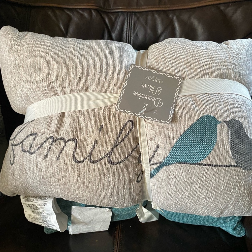 2 Decorative Pillows